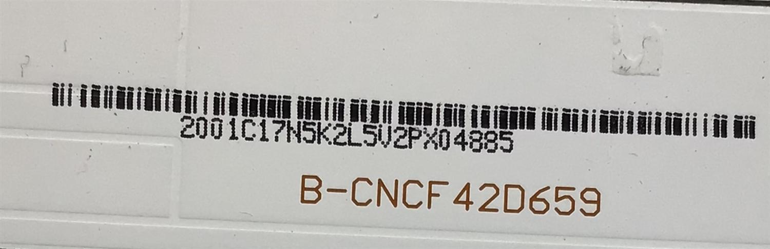 KIT DE LED'S PARA TV ELEMENT (4 PIEZAS) / NUMERO DE PARTE B-CNCF42D659 / 910-420-1025 / 910-420-1025/C003 / E466169 / 2001C17N5K2L5V2PX / K2-L5-V2/20170112/4891 / PANEL V420DS1-PK1 / MODELOS ELEFT426 / SE42FYT / WD42FB2680 - Imagen 3